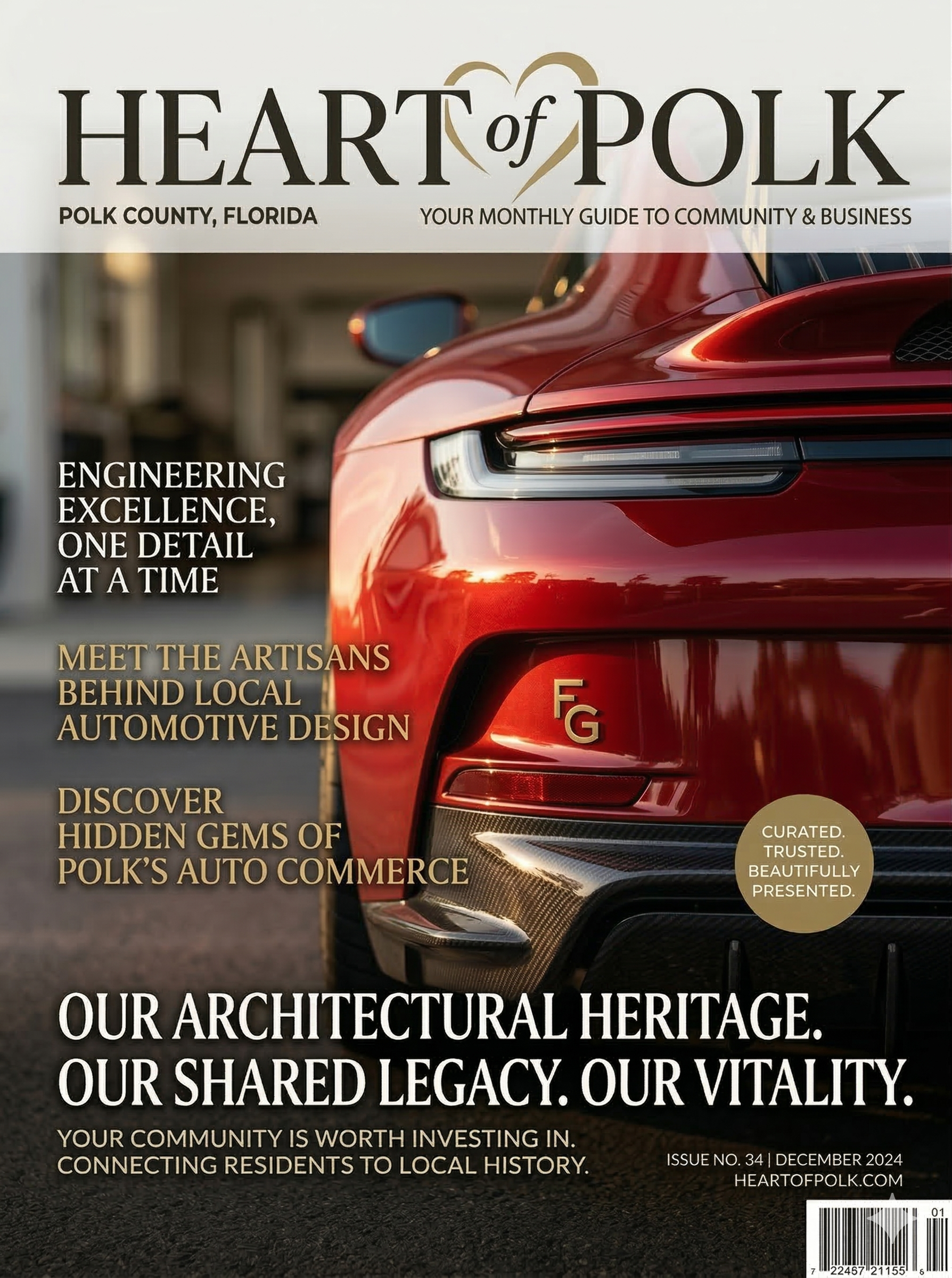 Heart of Polk Issue #34 - Red Porsche, December 2024